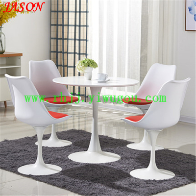 Simple coffee chair / plastic back dining chair / Nordic hotel chair / conference office chair