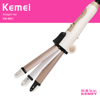 Kemei KM-8851 straight hair curlers 3 in 1 hairdresser corncrackers