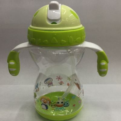 Baby Kid Feeding Bottle Water Drinking Bottle Cup , Plastic Outdoor Water Bottle