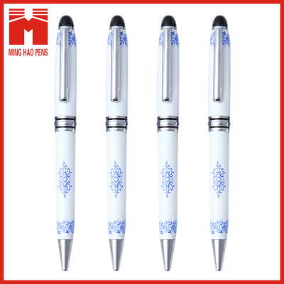 Korean version of metal ball pen, advertising gift pen high-grade hot rotating pen