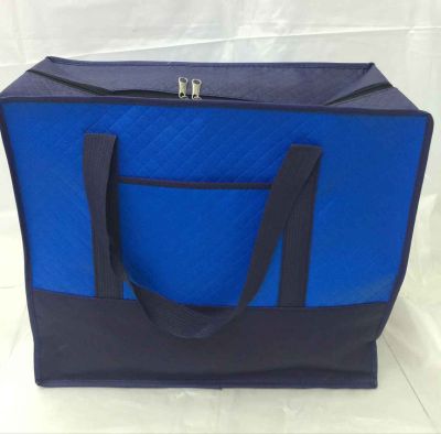 Factory Direct Sales Non-Woven Woven Bag Storage Box Satin Bag Luggage Bag Ad Bag.
