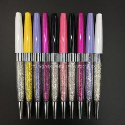 New exquisite diamond crystal pen touch screen pen multifunctional metal pen