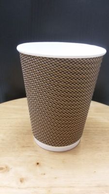 Disposable Paper Cup Corrugated Lattice Series Paper Cup