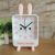 Cartoon Animal Alarm Clock Forest Rabbit Clock Creative Unique Watch