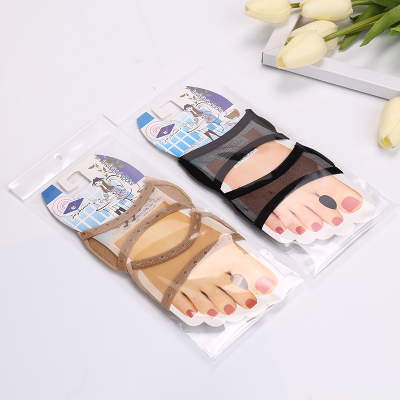 Ladies high heels, foot pads, spongy insoles, antiskid silicone design, cotton contact socks.