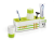 Dust proof toothbrush holder, toothbrush holder assembly set, and toothpaste squeezing device,