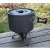 Sled dog outdoor 2-3 person set pot non stick pan alumina portable barbecue picnic
