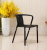 Casual Simple Full Plastic Backrest Chair Lightweight Stackable Chair Coffee Chair Dining Chair
