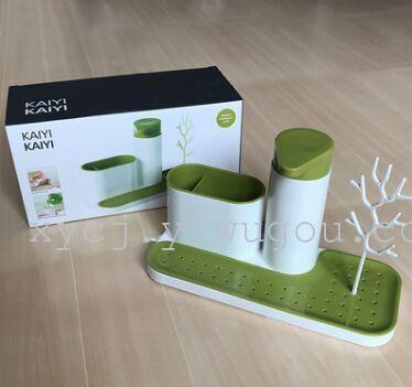 kitchen bathroom drain storage rack multifunctional hand sanitizer storage bottle cosmetics storage seat manufacturers