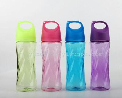 Sports Bottle Summer Plastic Water Cup Leak-Proof Tea Cup Men and Women Creativity with Lid Student Portable Cup