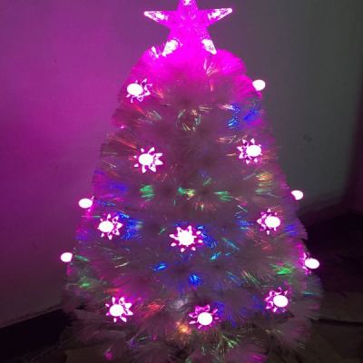 Five-pointed star solar pollen lamp LED lights tree decorations Christmas tree