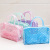 Qingzhi Japanese and Korean Fashion Wave Pattern Wash Bag Direct Sales