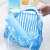 Qingzhi Japanese and Korean Fashion Vertical Stripe Wash Bag Direct Sales