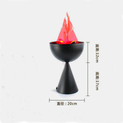 Torch-Shaped Flame Lamp Led Simulation Electronic Brazier