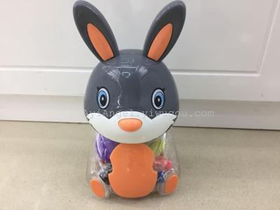 Rabbit DIY, environmental friendly and non-toxic 3D color clay