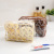 Qingzhi Japanese and Korean Fashion Happy English Wash Bag Direct Sales