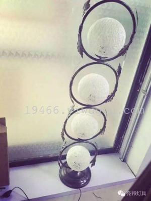 Manufacturers selling four white iron lamp Jane sepaktakraw study the living room dining room layout floor lamp