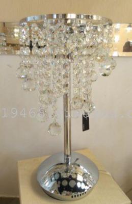 Crystal lamp manufacturers European luxury fashion decorative lamp bedroom bedside lamp dimming living room lighting