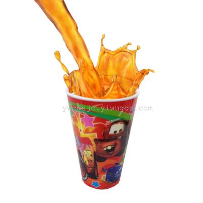 Direct manufacturers 3D creative Straw plastic cup portable cup sweet juice drink cup