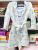 6 six 40 adult children thick layer of gauze of parent-child pajamas bathrobe