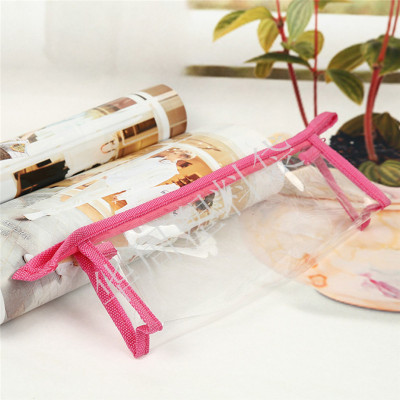 PVC sewing triangle bag cosmetic bag jewelry bag everyday goods bag