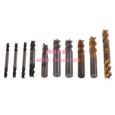 Factory Direct Sales Super Hard Straight-Shank End Mill High Quality Four Blade Double Blade Milling Cutter