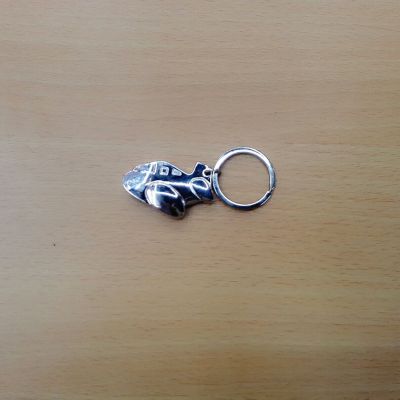 Cool Nickel-Plated Keychain