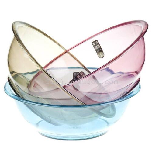 Small American Thickened Wash Basin High Transparent Washbasin Plastic Kitchen Sink Kitchen Basin JX-315