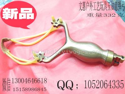 Wholesale and retail high-end outdoor shooting toys crafts jade slingshot