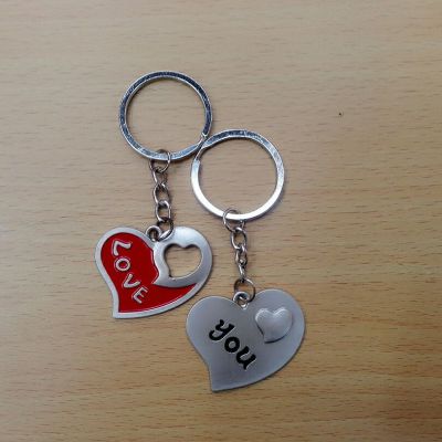 Keychain Couple Keychain More than a Thousand Models Can Be Purchased Love Keychain
