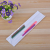 White Pencil Case OPP Middle plus Pearlescent Film Durable Easy to Install