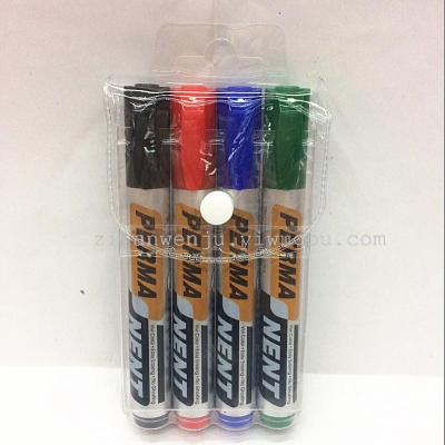 Oily Marking Pen Permanent Marker Marker Pen 4 PVC Bags 850