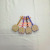 4 sets of PVC boxed mini small lute craft advertising ball pen erhu music pen