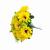 Artificial Rose Layout Decoration 24 Fork Holding Sunflower SUNFLOWER