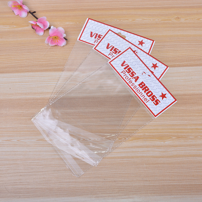 Factory English Letters Double Layer OPP + Pearlescent Film Plastic Packaging Bag Thickened Self-Sealing Transparent Packaging Bag