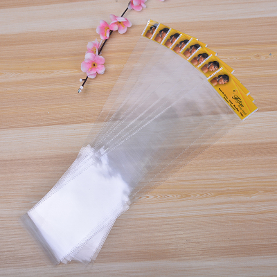 Factory Wholesale Double-Layer OPP + Card Head Beads South African Foreign Trade Bag Transparent Plastic Packaging Bag Self-Adhesive Bag