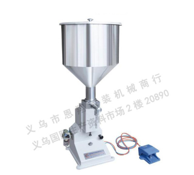 Manual Pneumatic Paste Simple Small Filling Machine