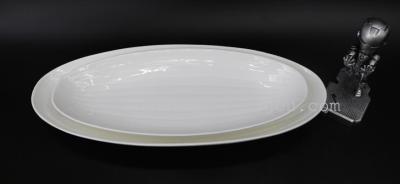 Hotel utensils ceramic bowl pure white creative European home alien discs