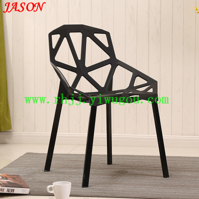 Outdoor coffee chair / plastic back dining chair / lounge hotel chair / conference office chair