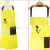 Factory direct shot Korean version exquisite craft beauty three - dimensional butterfly fashion apron anti - fouling and dust