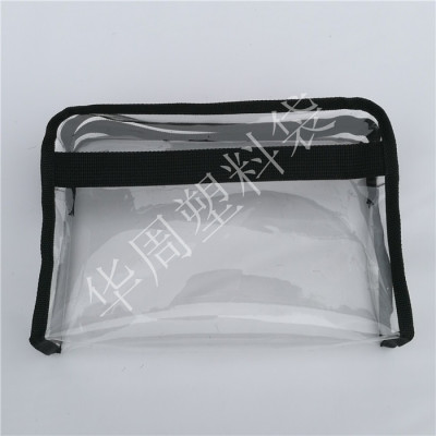 PVC zipper bag accessories bag