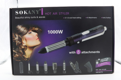 Sokany826-7 comb hair dryer hair curler hair comb long selection