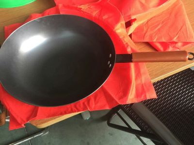 Don't rust wok, frying pan, wok iron