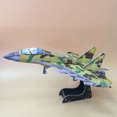 A series of aircraft 3D puzzle