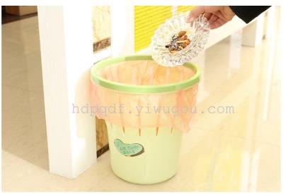 A new circle of kitchen and toilet with pressure household trash bins plastic trash basket ideas
