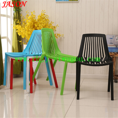 Outdoor coffee chair / plastic back dining chair / hotel armchair / conference office chair