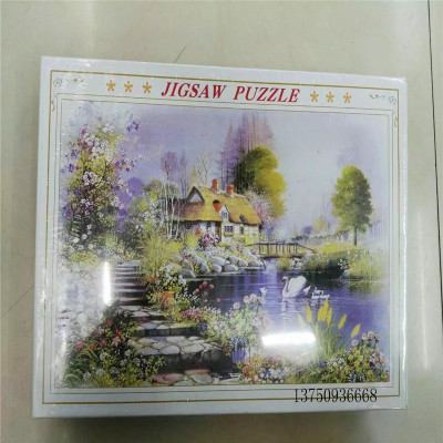 Paper 1000 pieces of jigsaw puzzle jigsaw puzzle toy promotional gifts gifts