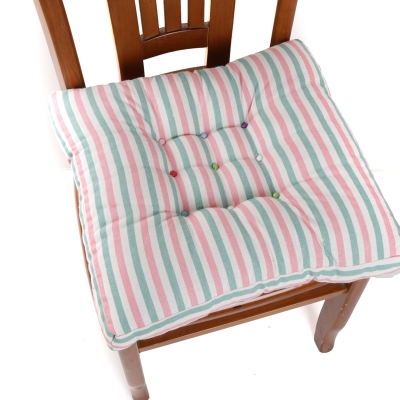 Fashion chair cushion sofa cushion cushion buckle striped car seat