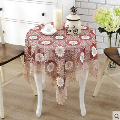 Square art cloth square tablecloth square square lace table cloth coffee table cover cloth small tablecloth