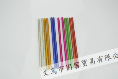 Color High Quality Hot Melt Glue Stick Flash Gold Powder Series Diy Essential Use with Glue Gun